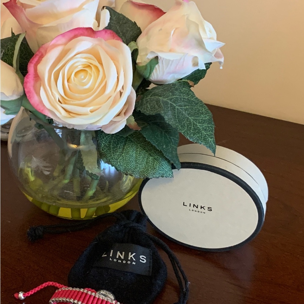 Links of London Fuchsia Friendship Bracelet